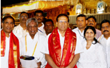 Tirumala temple lock broken for Sri Lankan President Maithripala Sirisena